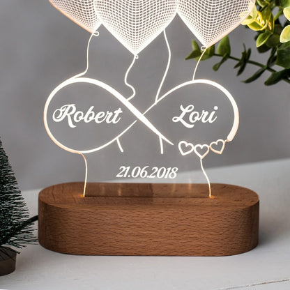 💕Personalized 3D Printed Lamp Gift